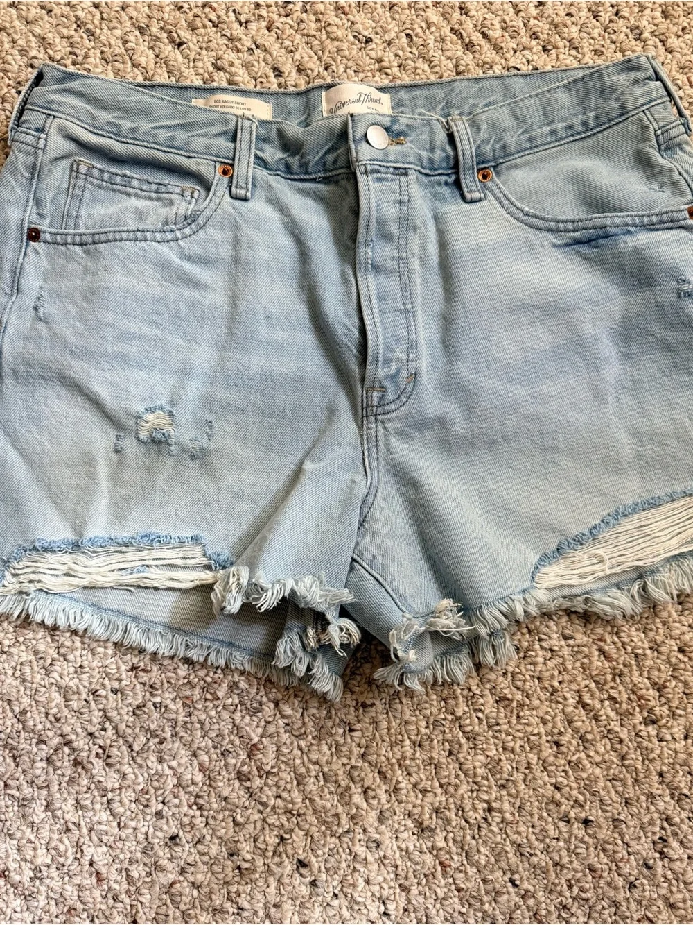Universal Thread 90’s Baggy Distressed Denim Shorts 12